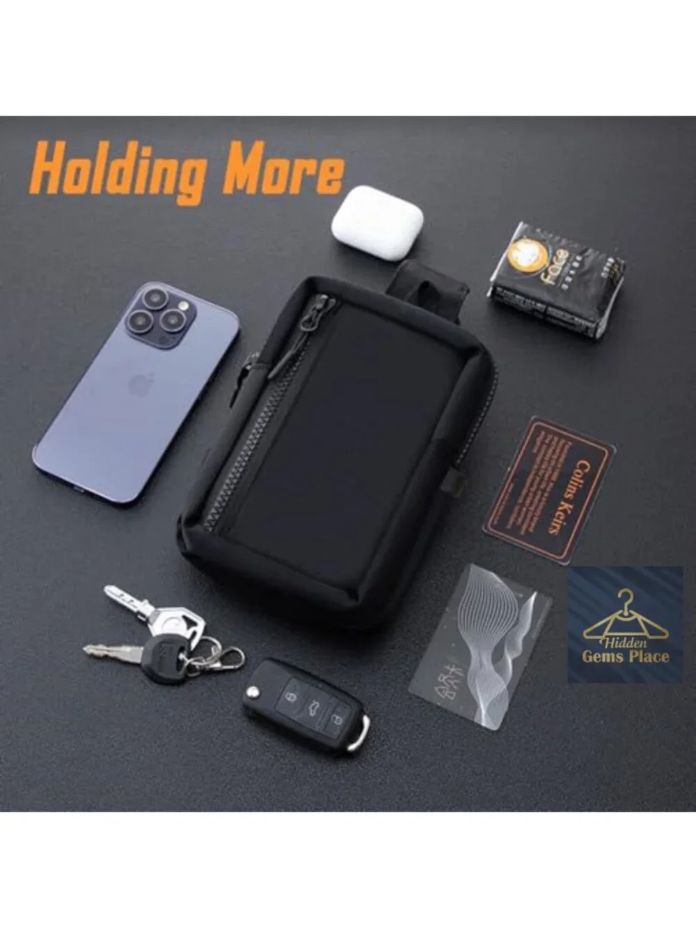 Mini Sling Bag Crossbody - Lightweight Water Resistant Nylon Travel Hiking